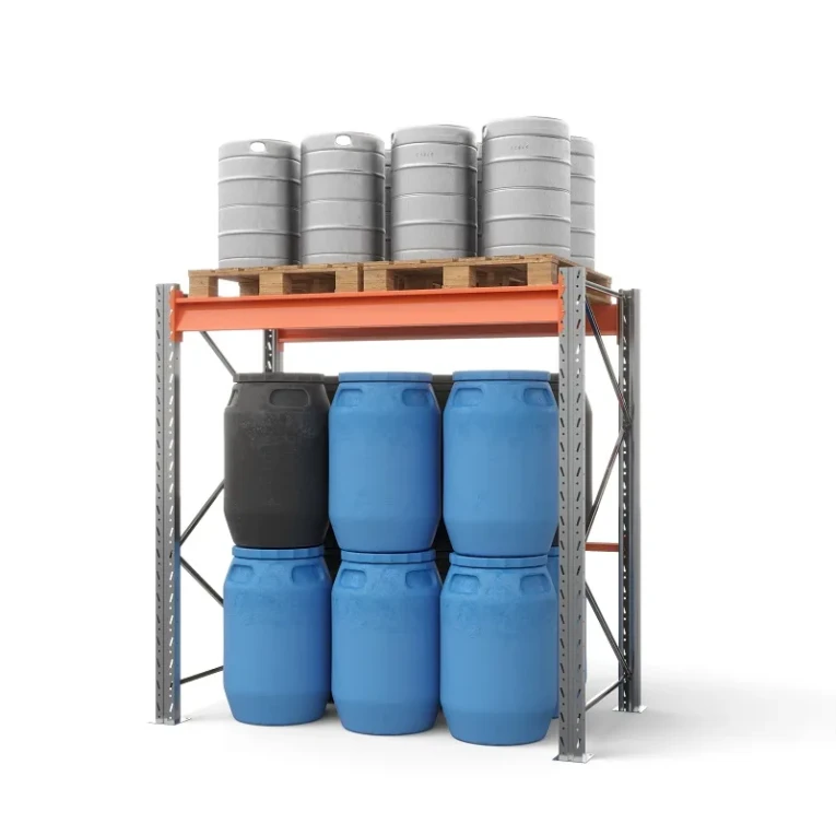 Стеллаж паллетный СПЛ 2000х1800х1100 1 ярус (1300/9700) купить в Смоленске