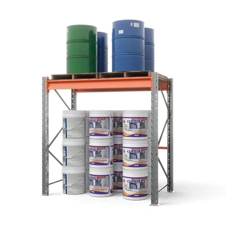 Стеллаж паллетный СПЛ 2000х1800х1100 1 ярус (1300/9700) купить в Смоленске