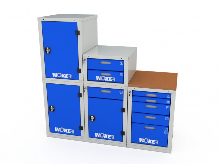 Тумба инструментальная модульная WOKER PRO 04 SF купить в Смоленске