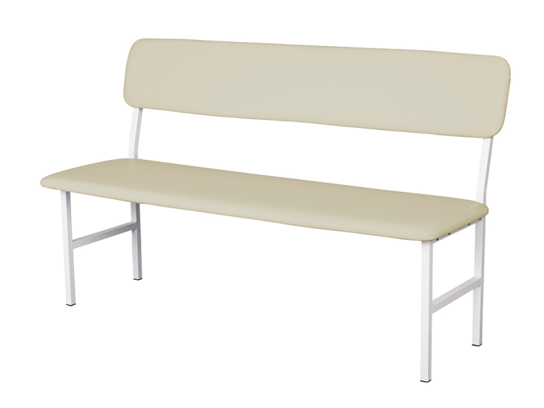 Банкетка медицинская со спинкой МД БС (слоновая кость) купить в Смоленске Банкетка медицинская со спинкой МД БС (слоновая кость) купить в Смоленске