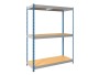 Стеллаж металлический SB 2000х1820х500 3 полки Стеллаж металлический SB 2000х1820х500 3 полки