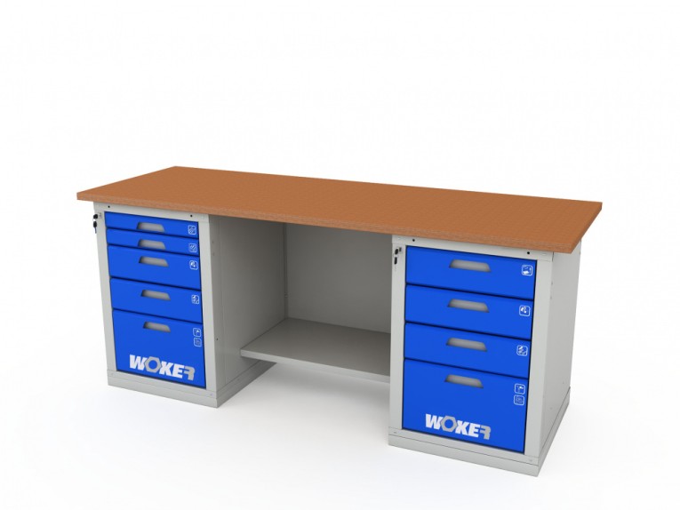 Верстак двухтумбовый WOKER PRO 2504.2000 купить в Смоленске