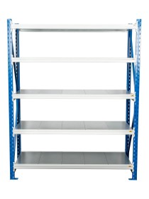 Стеллаж стационарный БиКом СТ-4 250x90x70 5 полок