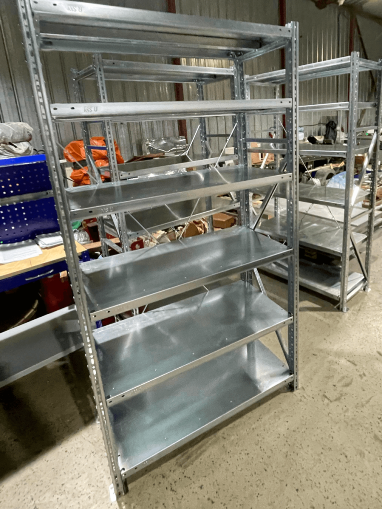 Стеллаж MS U 3000x1200x600 5 полок (180 кг, перф) купить в Смоленске