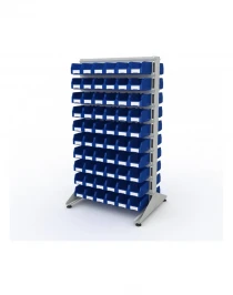 Стеллаж для пластиковых лотков SORTEX двухсторонний 1800x1000x800.02