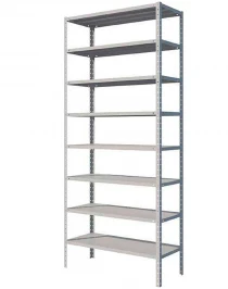 Стеллаж MS Standart 1850х1000х500 8 полок