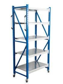 Стеллаж мобильный БиКом СТ-4 300x180x80 5 полок Стеллаж мобильный БиКом СТ-4 300x180x80 5 полок