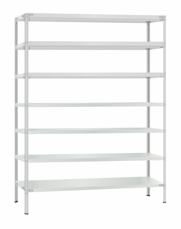 Стеллаж металлический Титан МС-500 2300х1500х600 7 полок купить в Смоленске Стеллаж металлический Титан МС-500 2300х1500х600 7 полок купить в Смоленске