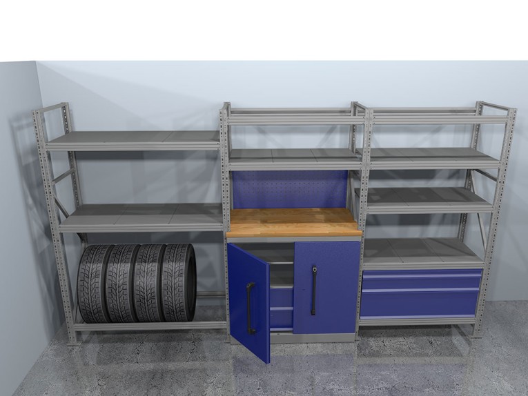 Стеллажная система хранения №2 Гараж купить в Смоленске