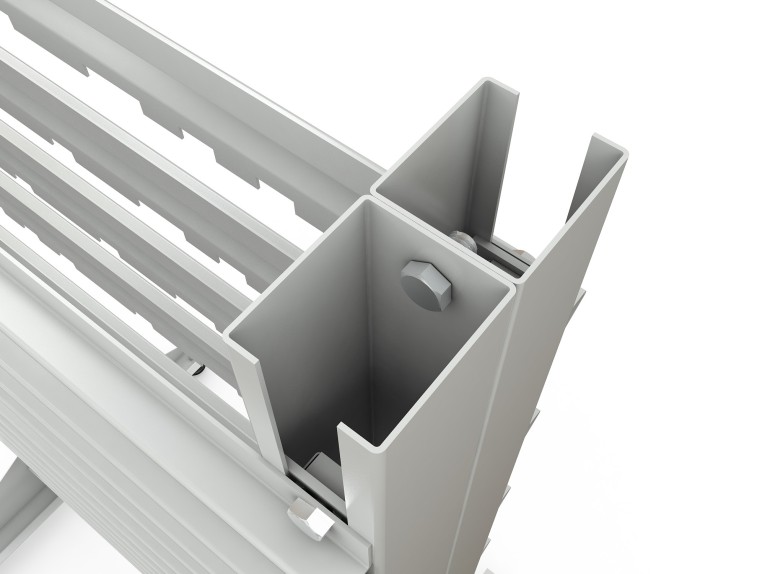 Стеллаж для пластиковых лотков SORTEX односторонний 1500x1000x450.01 купить в Смоленске