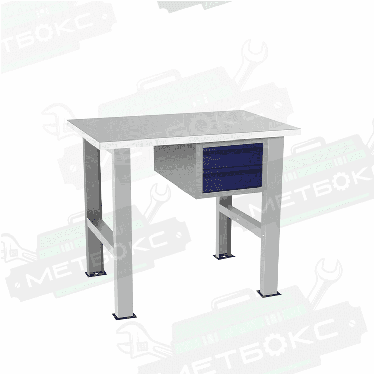 Верстак бестумбовый с подвесным ящиком ВП-Э купить в Смоленске