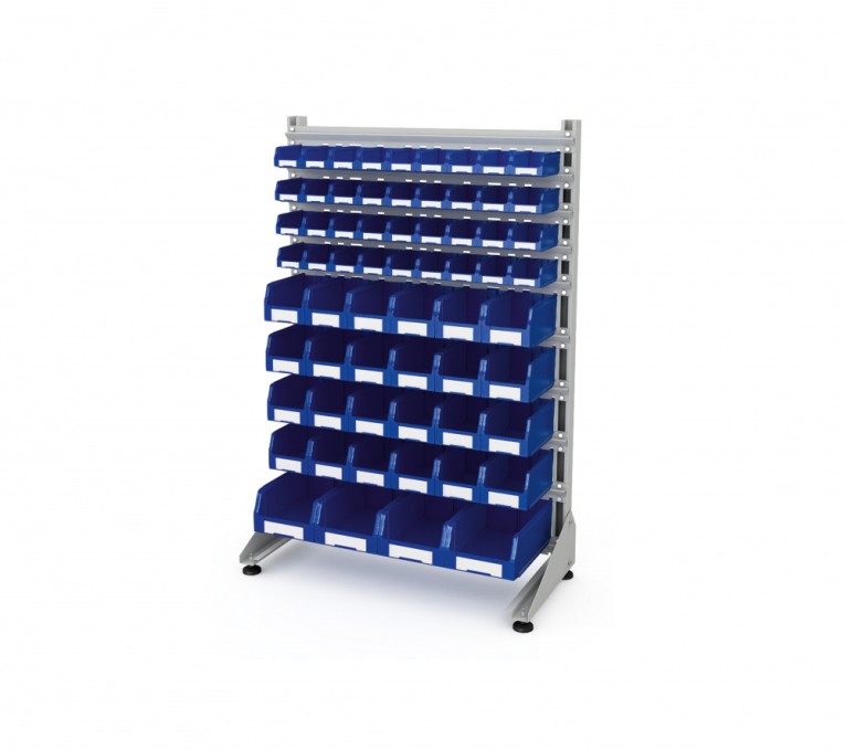 Стеллаж для пластиковых лотков SORTEX односторонний 1500x1000x450.05 купить в Смоленске