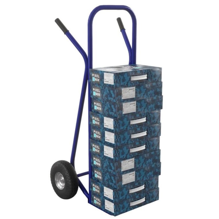 Тележка грузовая двухколесная НТТ 1839, г/п 250 кг, колеса литые 250 мм купить в Смоленске