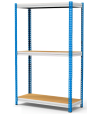 Стеллаж металлический МКФ 2000х1820х760 3 полки Стеллаж металлический МКФ 2000х1820х760 3 полки