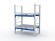 Стеллаж с выкатными платформами S-HEAVY 1000/1300 (2 яруса хранения) купить в Смоленске