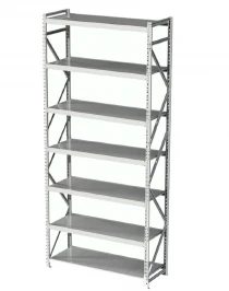 Стеллаж MS Profi 3000х1200х1000 7 полок Стеллаж MS Profi 3000х1200х1000 7 полок