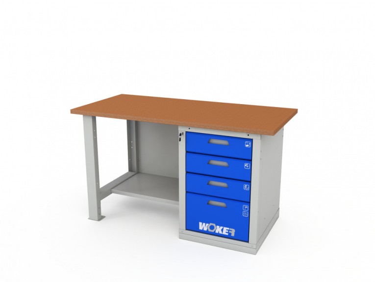 Верстак однотумбовый WOKER PRO 1004.1500 купить в Смоленске