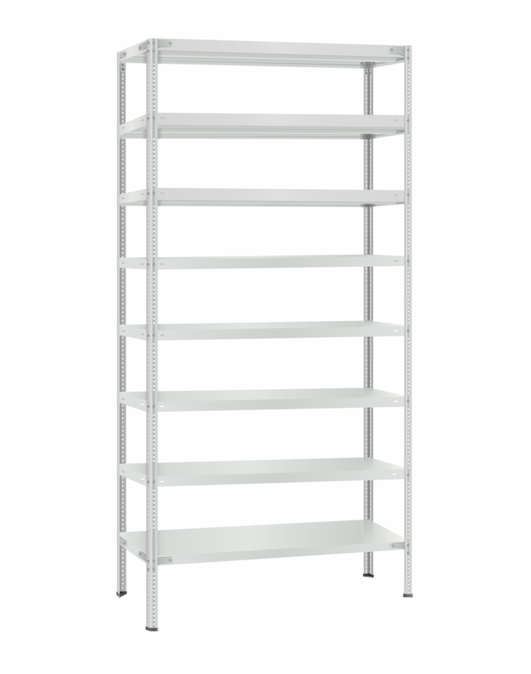 Стеллаж металлический Титан МС-500 3000х1000х600 8 полок купить в Смоленске Стеллаж металлический Титан МС-500 3000х1000х600 8 полок купить в Смоленске