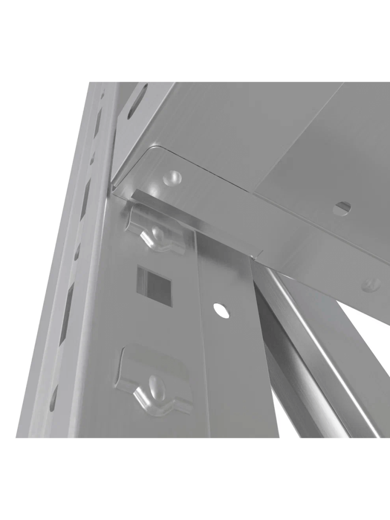 Стеллаж MS U 2500x1200x300 5 полок (180 кг, перф) купить в Смоленске