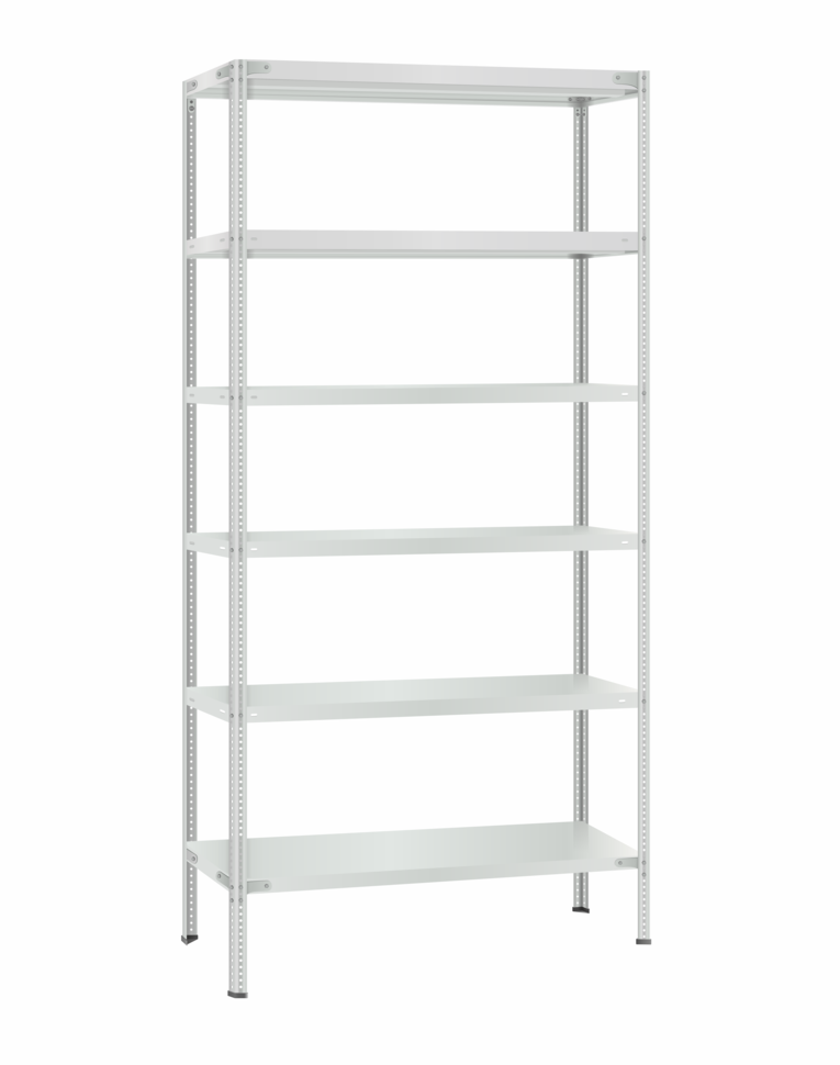 Стеллаж металлический Титан МС-500 2300х1000х500 6 полок купить в Смоленске Стеллаж металлический Титан МС-500 2300х1000х500 6 полок купить в Смоленске