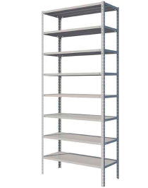 Стеллаж MS Standart 2200х700х500 8 полок Стеллаж MS Standart 2200х700х500 8 полок