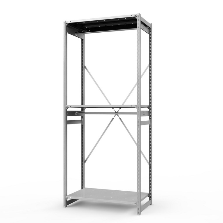 Стеллаж металлический ТСУ Универсал, 2500х1060х600 мм.Штанги: 2шт. Полки: металл перф. 3 шт. купить в Смоленске Стеллаж металлический ТСУ Универсал, 2500х1060х600 мм.Штанги: 2шт. Полки: металл перф. 3 шт. купить в Смоленске