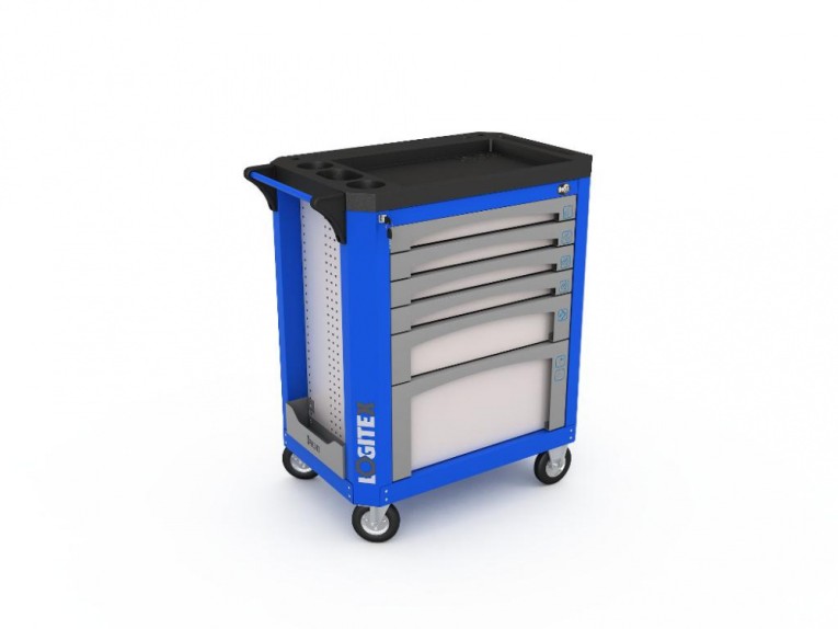 Тумба LOGITEX 6 с системой блокировки ящиков купить в Смоленске