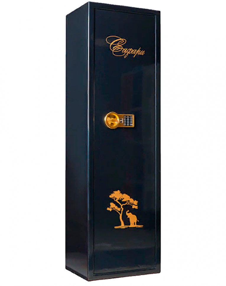 Оружейный сейф Сафари EL GOLD (черный) купить в Смоленске Оружейный сейф Сафари EL GOLD (черный) купить в Смоленске