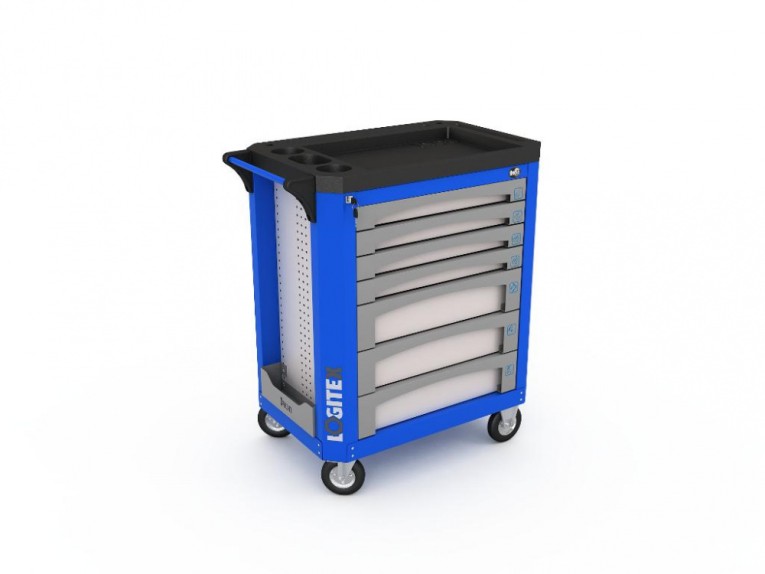 Тумба LOGITEX 7 с системой блокировки ящиков купить в Смоленске