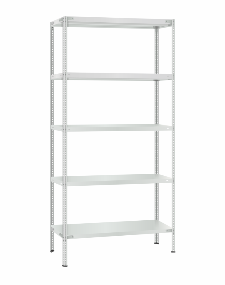 Стеллаж металлический Титан МС-500 2300х1000х600 5 полок купить в Смоленске Стеллаж металлический Титан МС-500 2300х1000х600 5 полок купить в Смоленске