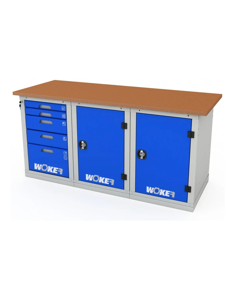 Верстак трехтумбовый WOKER PRO 3511.1800 купить в Смоленске